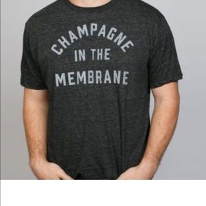 Champagne in the membrane T-shirt